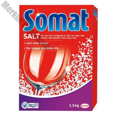 Mosogatógép vízlágyító SOMAT regeneráló só 1,5 kg