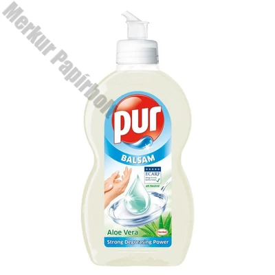 Mosogatószer PUR Aloe Vera balzsam 450ml
