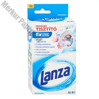 Mosógép tisztító folyadék LANZA 250 ml fresh