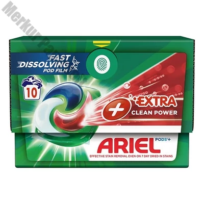 Mosókapszula ARIEL Extra Clean 10 db