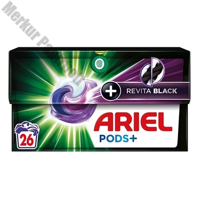 Mosókapszula ARIEL Revita Black 26 db