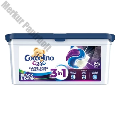 Mosókapszula COCCOLINO Care Black 26 db