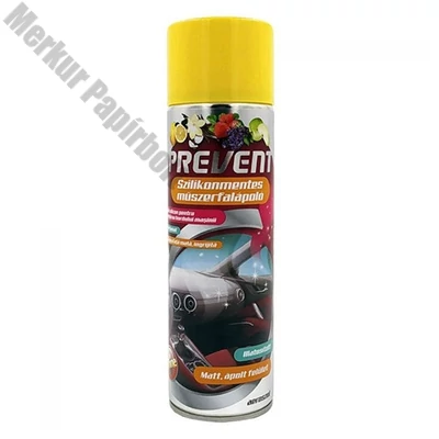 Műszerfalápoló PREVENT szilikonmentes citrom 500 ml