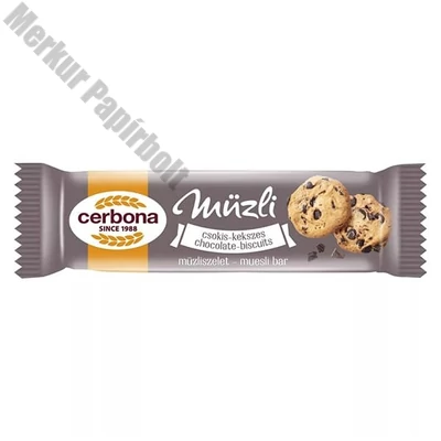 Müzliszelet CERBONA kekszes-csokoládés 20 g