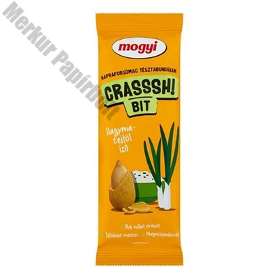 Napraforgómag tésztabundában MOGYI Crasssh! Bit hagymás-tejfölös 70 g