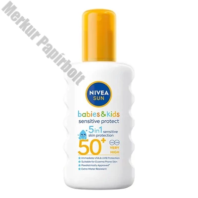 Naptej NIVEA Sensitive KSPF50+ Kids 200ml