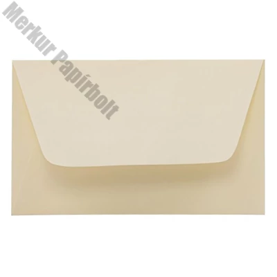 Névjegyboríték színes KASKAD enyvezett 70x105mm 53 világos sárga 50 darabos