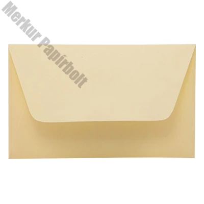 Névjegyboríték színes KASKAD enyvezett 70x105mm 54 chamois 50 darabos