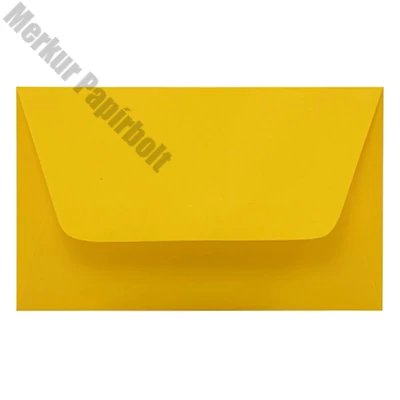 Névjegyboríték színes KASKAD enyvezett 70x105mm 56 repce sárga 50 darabos