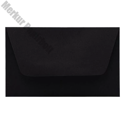Névjegyboríték színes KASKAD enyvezett 70x105mm 99 fekete 50 darabos