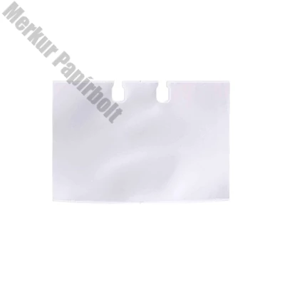 Névjegykártyatartó betét szett DURABLE Visifix áttetsző 40 darabos