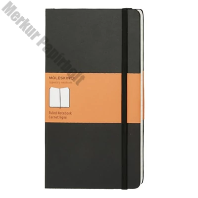 Notesz vonalas MOLESKINE QP060 "L" keményfedeles fekete