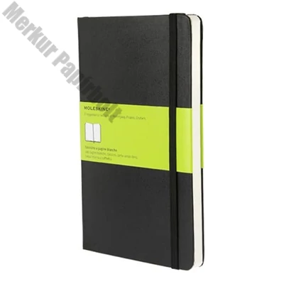 Notesz sima MOLESKINE QP062 "L" keményfedeles fekete