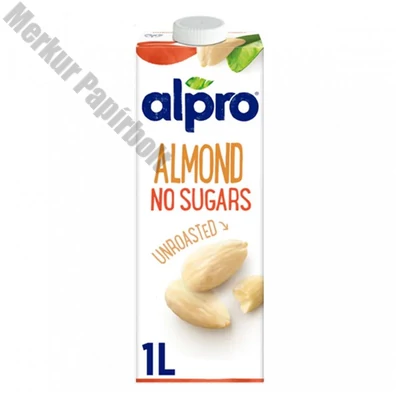 Növényi ital ALPRO mandula pörköletlen cukormentes 1L