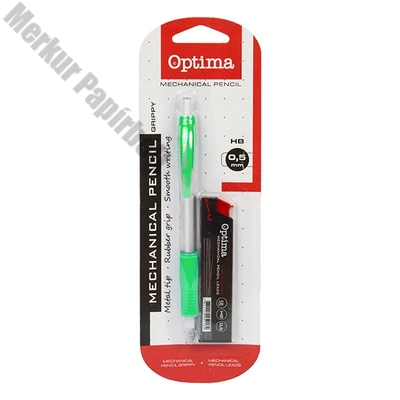 Nyomósirón OPTIMA 0,5mm vegyes színek + grafitbél 0,5mm HB