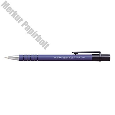 Nyomósirón PENAC RB-085M 0,5mm kék