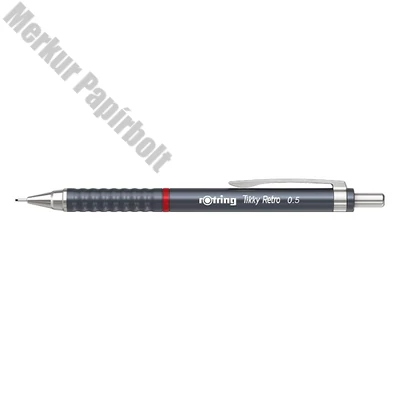 Nyomósirón ROTRING TIKKY Retro 0,5 mm szürke