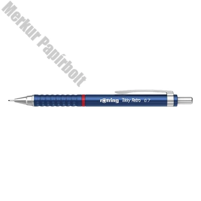 Nyomósirón ROTRING TIKKY Retro 0,7 mm kék