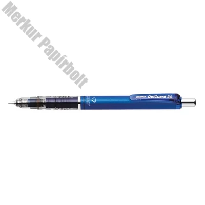 Nyomósirón ZEBRA DelGuard 0,5 mm kék