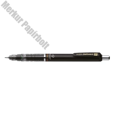 Nyomósirón ZEBRA DelGuard 0,7 mm fekete