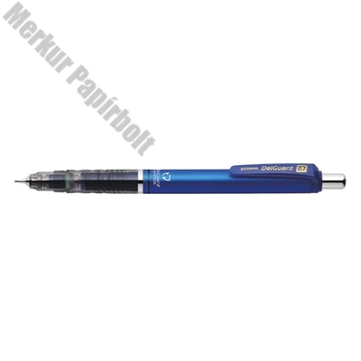 Nyomósirón ZEBRA DelGuard 0,7 mm kék
