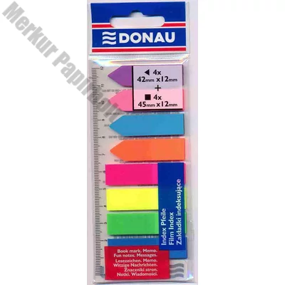 Oldaljelölő DONAU 42x12mm + 45x12mm 2x4 szín