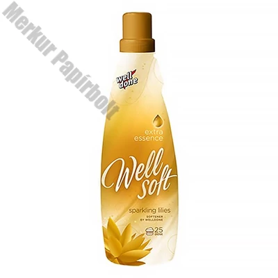 Öblítő koncentrátum WELL DONE Well Soft Sparkling Lilies arany 1 liter