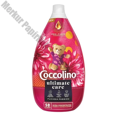 Öblítő szuperkoncentrátum COCCOLINO Ultimate Care Fuchsia Passion 870 ml