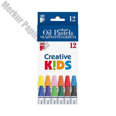 Olajpasztell ICO Creative Kids 12 darabos