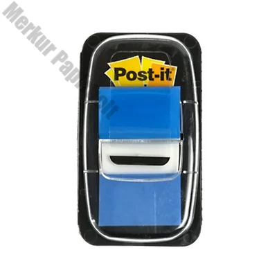 Oldaljelölő 3M Post-it 680-2 műanyag 25x43mm kék