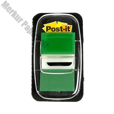 Oldaljelölő 3M Post-it 680-3 műanyag 25x43mm zöld