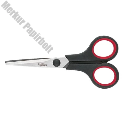 Olló irodai DAHLE 54405 gumifogós 14 cm fekete