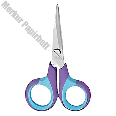 Olló iskolai WEDO Soft-Kid gumifogós hegyes 11,5cm