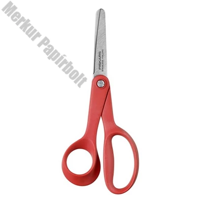 Olló iskolai balkezes FISKARS piros 13cm