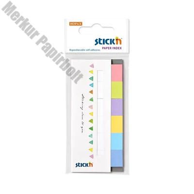 Öntapadó oldaljelölő STICK`N papír 45x15mm cukorka mix 7x30 lap