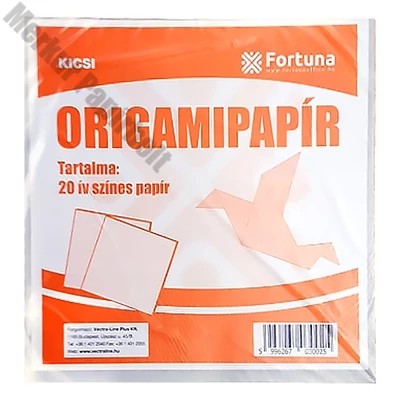 Origami papír FORTUNA 20 lapos 20x20 cm