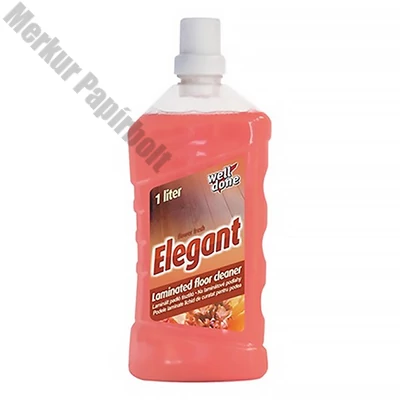 Padlótisztító folyadék WELL DONE Elegant laminált padlóra és PVC-re 1L