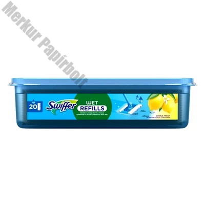 Padlótörlő SWIFFER nedves utántöltő 20 db