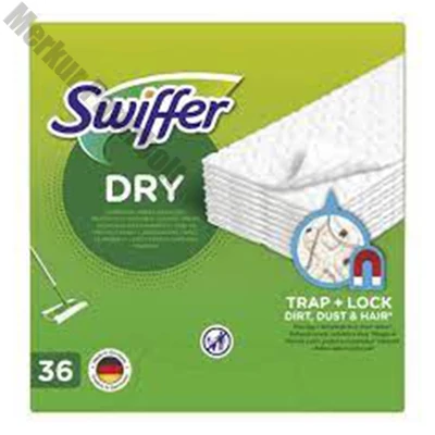 Padlótörlő SWIFFER száraz utántörlő 36 db