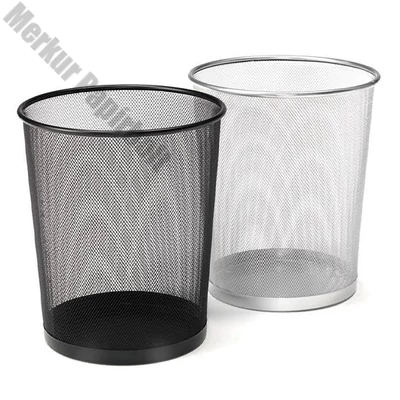 Papírkosár fémhálós OPTIMA ezüst 20L