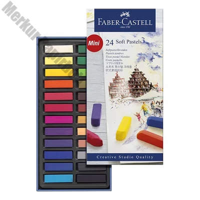 Pasztellkréta FABER-CASTELL Creative Studio mini 24 darabos