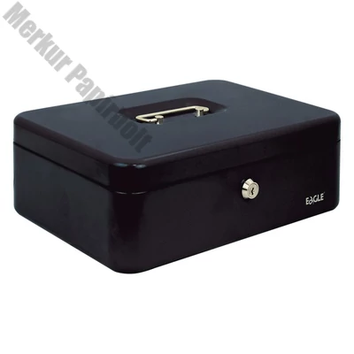 Pénzkazetta EAGLE 8878L érmetartós fekete