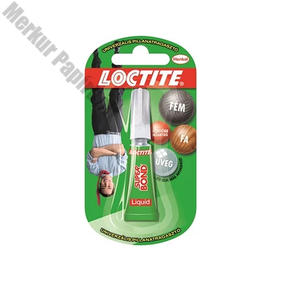 Pillanatragasztó HENKEL Loctite Super Bond 3 g
