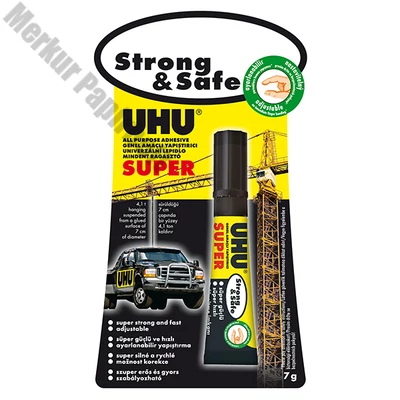 Pillanatragasztó UHU Super Strong&safe 7 g
