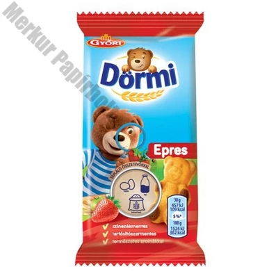 Piskóta GYŐRI ÉDES Dörmi epres 30 g