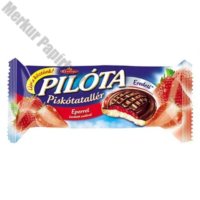 Piskótatallér PILÓTA epres 147 g