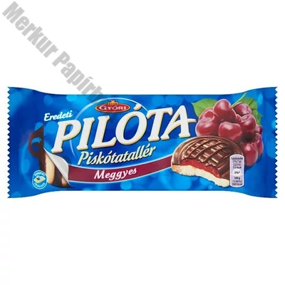 Piskótatallér PILÓTA meggy 147 g