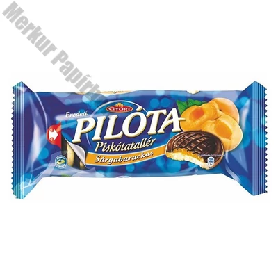 Piskótatallér PILÓTA sárgabarackos 147 g