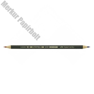 Postairón FABER-CASTELL hengeres vékony piros-kék