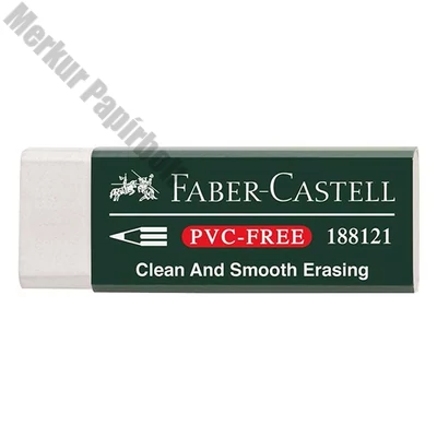 Radír FABER-CASTELL 7081 papírtokos pvc mentes színes ceruzához is